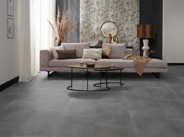 Ambiant Sarino click dark grey PVC